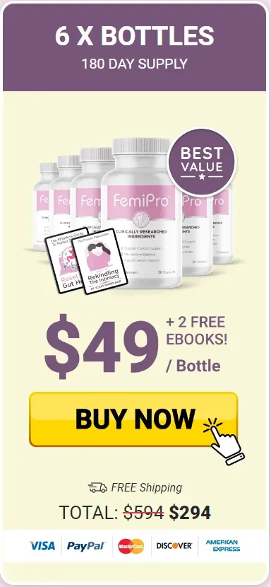 FemiPro 6 bottle price 